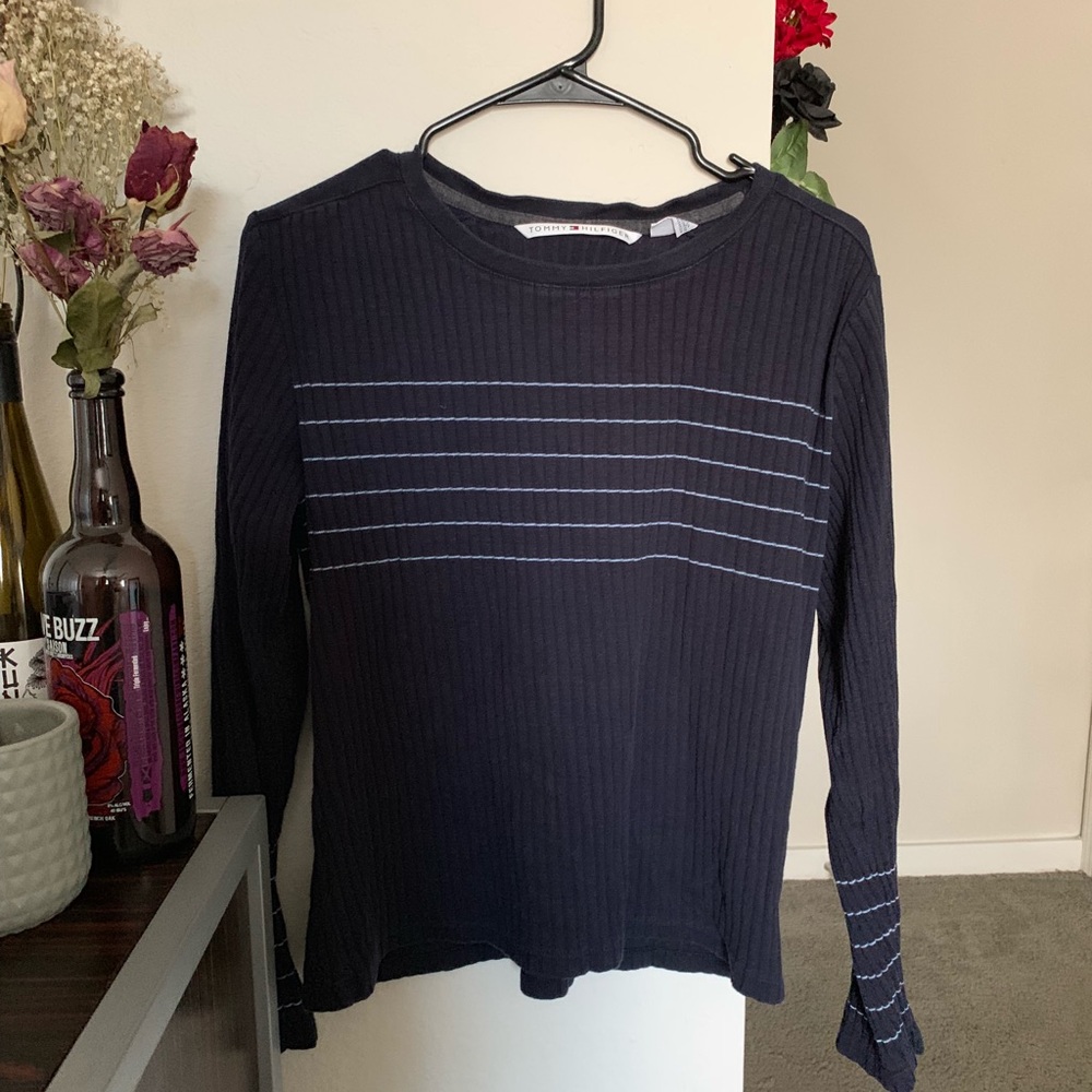 sold TOMMY HILFIGER / ribbed sweater - Picture 3 of 4
